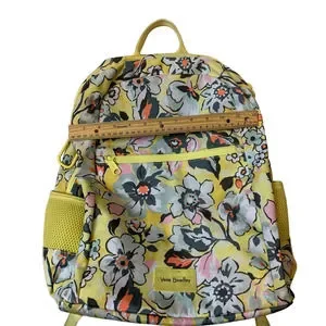 Vera Bradley ReActive Grand Backpack Sunny Garden Backpack Yellow Floral Vera Bradley Women main image 2
